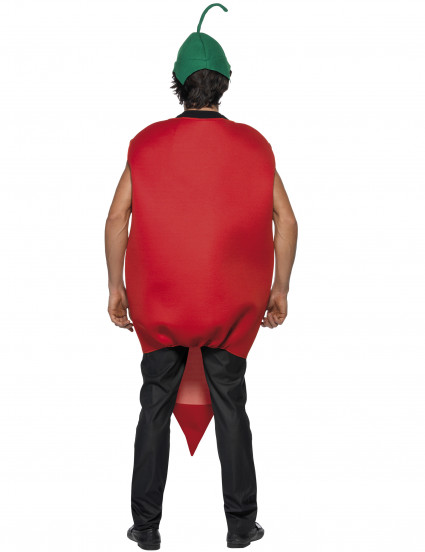 Déguisement piment rouge adulte 2