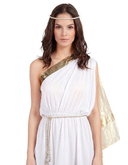 Déguisement déesse romaine avec cape femme 6