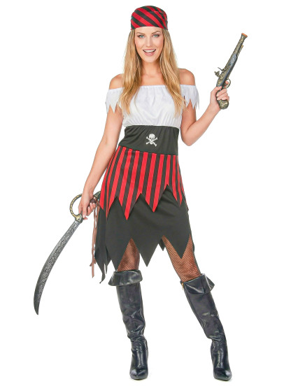 Déguisement pirate dentelé femme 1