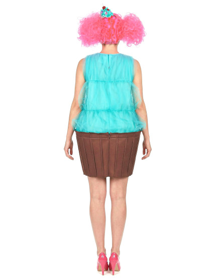 Déguisement cupcake turquoise femme 5