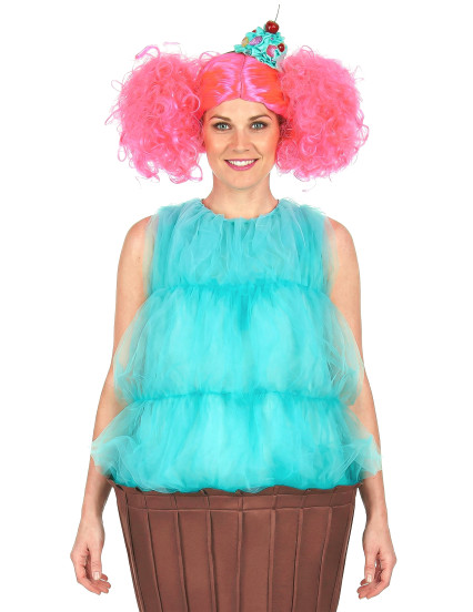 Déguisement cupcake turquoise femme 6