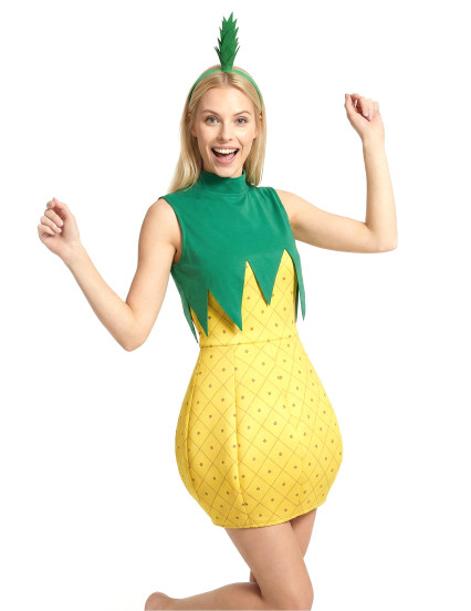 Déguisement d'ananas femme 2