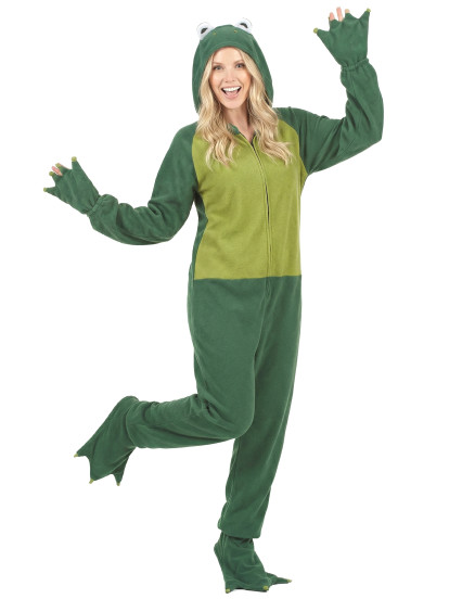 Combinaison à capuche grenouille femme 1