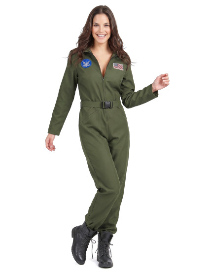 Déguisement pilote d'avion femme 2
