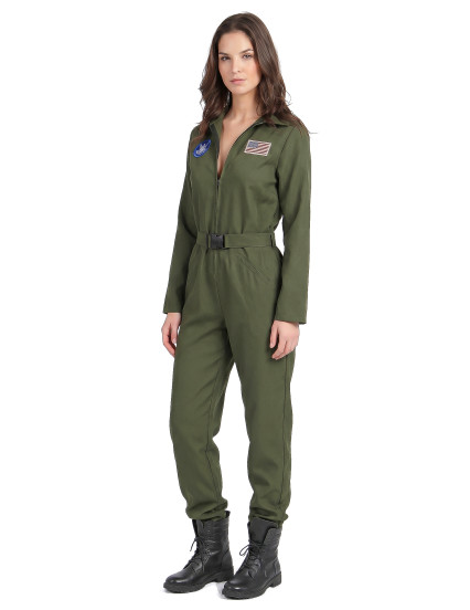 Déguisement pilote d'avion femme 3