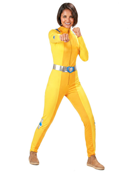 Déguisement Totally Spies™ jaune Alex femme	 1