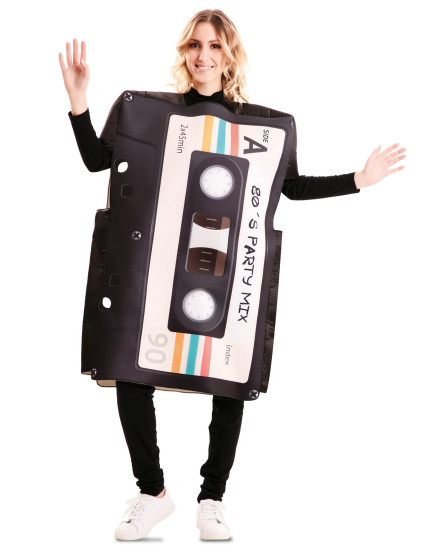 Déguisement humoristique cassette audio adulte 2
