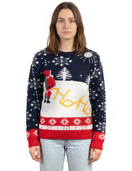 Pull de Noël avec Père Noël adulte 1