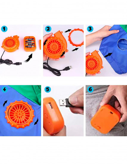 Déguisement humoristique toilette gonflable adulte 5