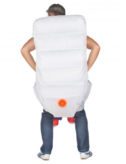 Déguisement humoristique toilette gonflable adulte 4