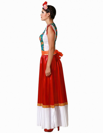 Déguisement artiste Mexicaine femme 2