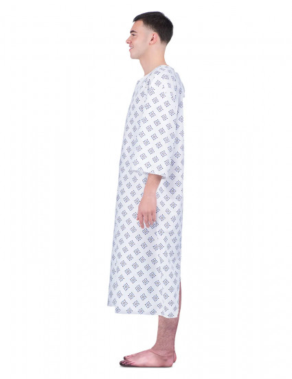 Déguisement humoristique patient adulte	 2