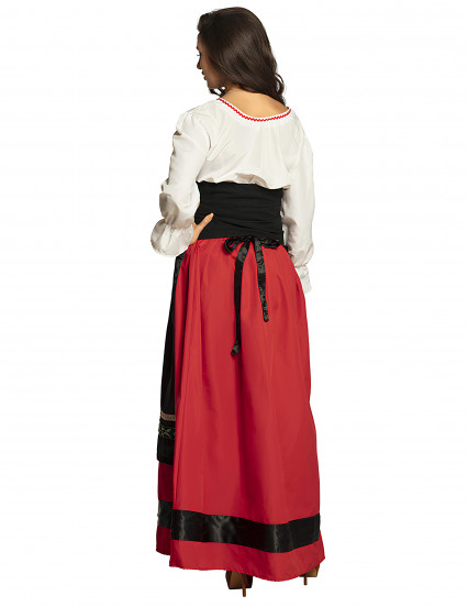 Déguisement robe longue Bavaroise femme 2