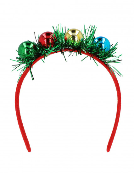 Serre-tête boules de Noël adulte 2
