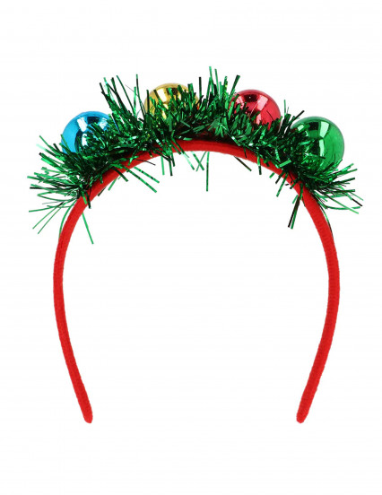 Serre-tête boules de Noël adulte 3