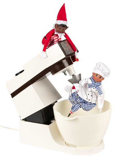 Déguisement cuisinier 4 pièces pour poupée lutin farceur 2