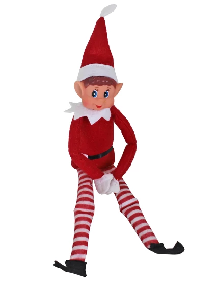 Lutin farceur garçon Elfie 38 cm 2