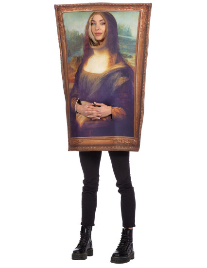 Déguisement tableau Mona Lisa adulte 1