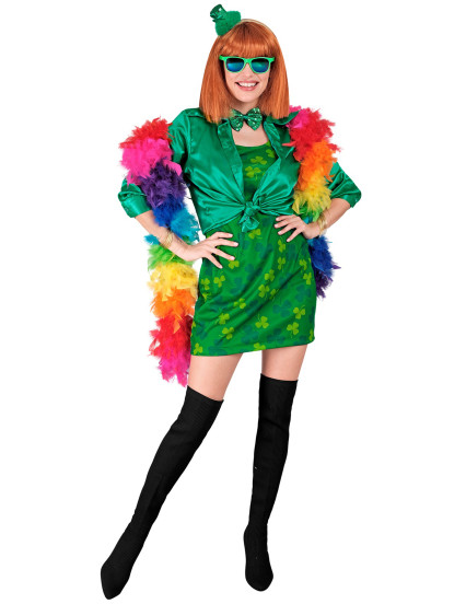 Robe courte trèfles Saint Patrick femme 3