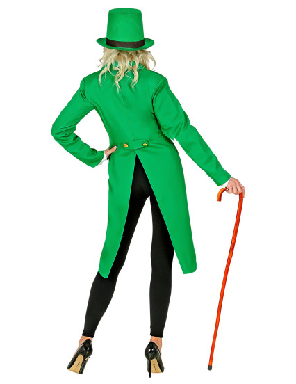 Veste queue de pie verte St Patrick femme 3