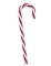 3 suspensions sucre d'orge 12,5 cm rouges et blanches